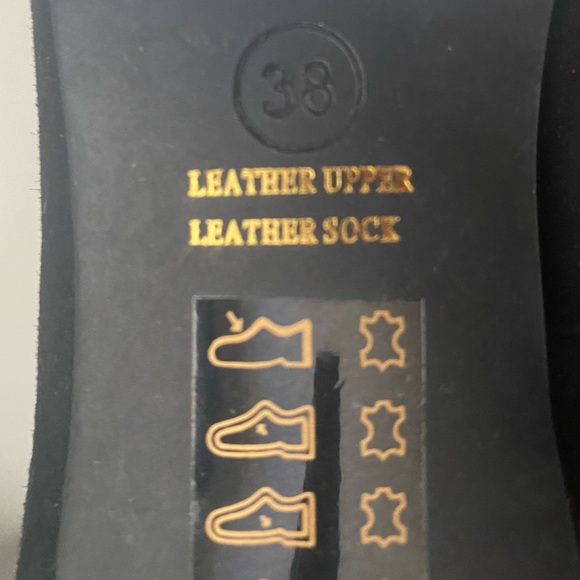 Black Suede Classic Pointy Toe Pump - Worn just once - Picture 6 of 6